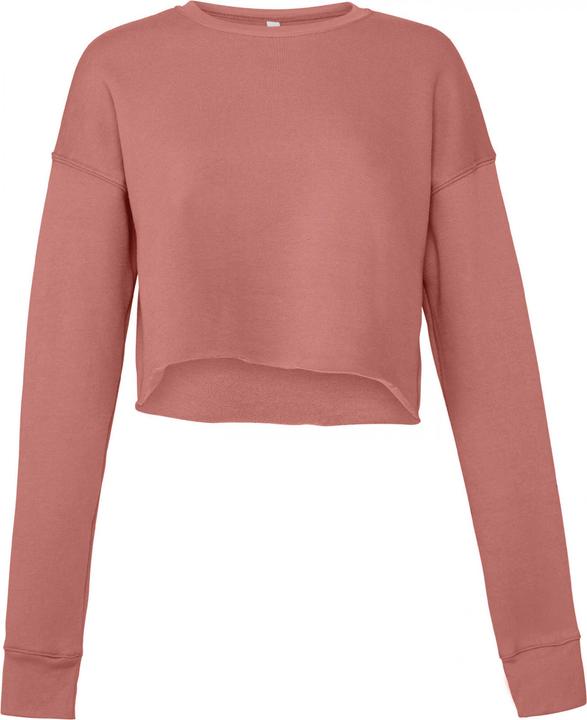 Bella Canvas Women's Crop Crew Fleece (XL)
