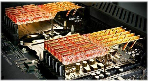 Produktbild G.Skill Trident Z Royal (2 x 8GB, 4600 MHz, DDR4-RAM, DIMM)
