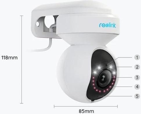 Actual product image Reolink E Series E540-5MP (2560 x 1920 pixels)