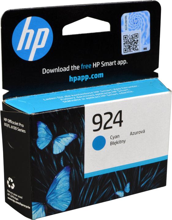 Productafbeelding HP 924 Cyaan NL/DE/PL/CZ (C)