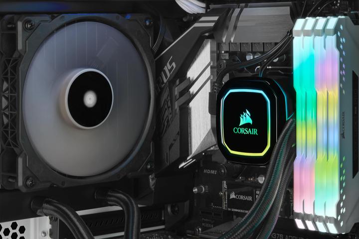 Actual product image Corsair iCue H60i RGB Pro XT