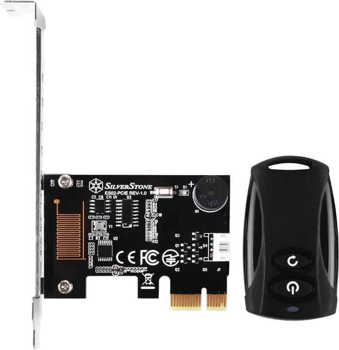 Actual product image Silverstone ES02-PCIe (Device-specific remote control, Radio Frequency (RF))