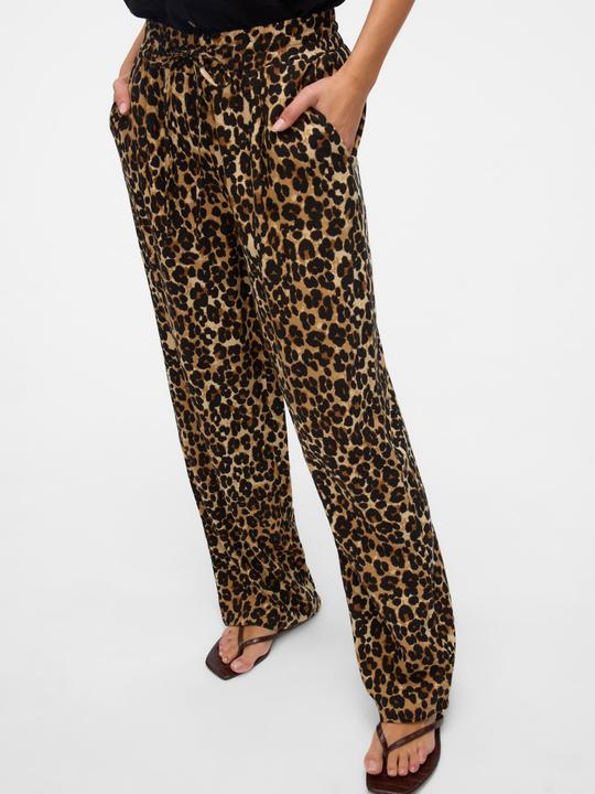 Actual product image Vero Moda VMJESMILO Mid-rise waist trousers Wide leg trousers (S)