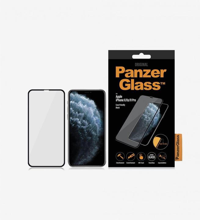 Actual product image PanzerGlass edge to edge (1 Piece, Apple iPhone X)