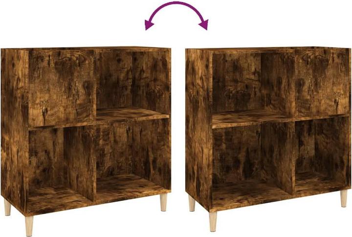 Immagine prodotto VidaXL Plattenschrank Räuchereiche 84,5x38x89 cm Holzwerkstoff