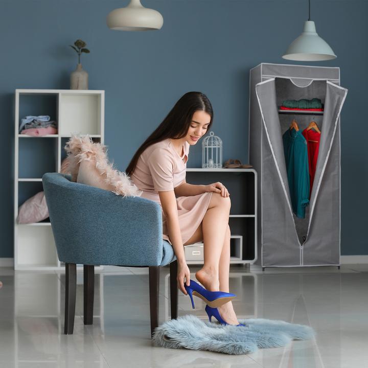 Produktbild Relaxdays Stoffschrank (60 x 45 x 157 cm)