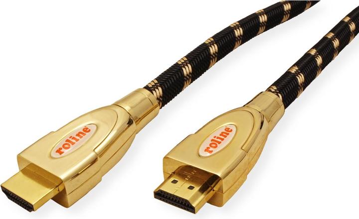 Produktbild Roline Gold HDMI mit Ethernetkabel (5 m, HDMI)