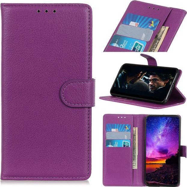 Produktbild MU Classic Litchi Leder Bookcover Series (Xiaomi Mi 10 Ultra)