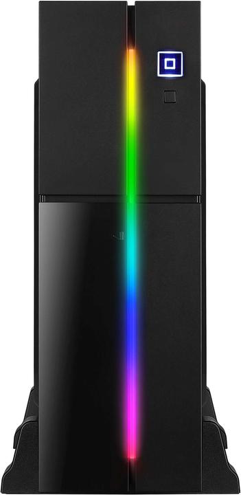 Actual product image AeroCool Go Mini Playa Slim Black MicroATX/MiniITX o.N. - Cases - Micro/Mini/ (mATX, Mini-ITX)