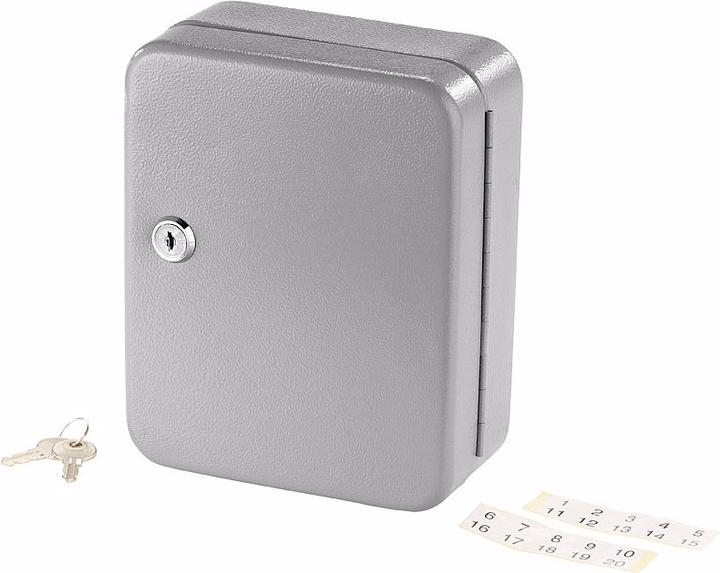 Image du produit Xcase Armoire à clés en acier pour 20 clés avec 2 clés de sécurité