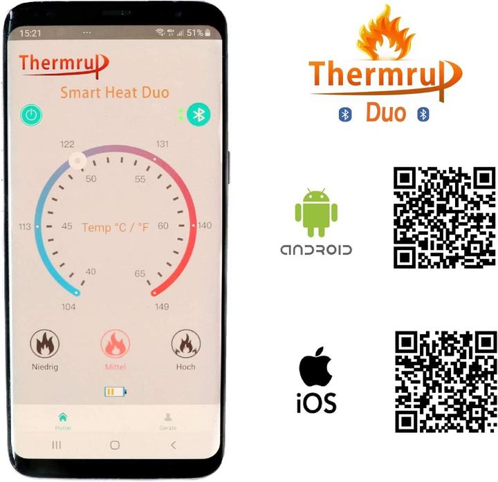Image du produit Thermrup Semelles chauffantes