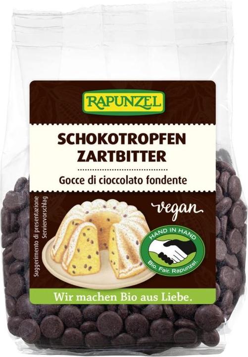 Produktbild Rapunzel Schokotropfen Zartbitter Bio (100 g)