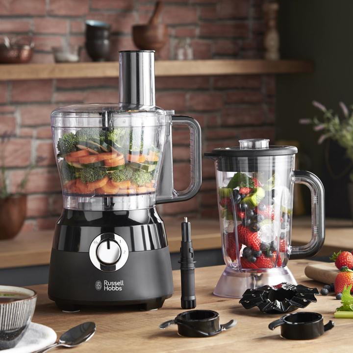 Image du produit Russell Hobbs 24732-56 Robot de cuisine noir mat (1500 ml, 600 W)