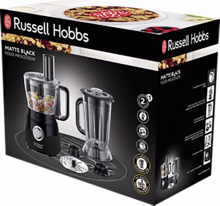 Image du produit Russell Hobbs 24732-56 Robot de cuisine noir mat (1500 ml, 600 W)