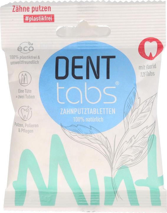Actual product image Denttabs Toothbrush tablets