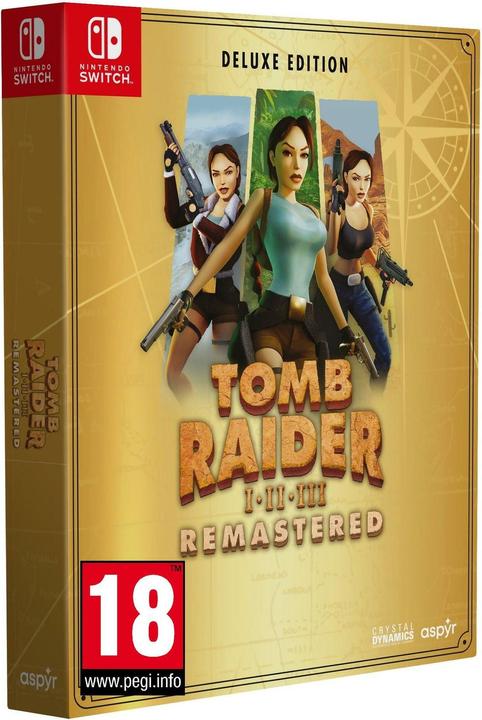 Actual product image Aspyr Tomb Raider 1-3 Switch Remastered Deluxe Editio (Switch, Switch Lite, Switch OLED, DE)
