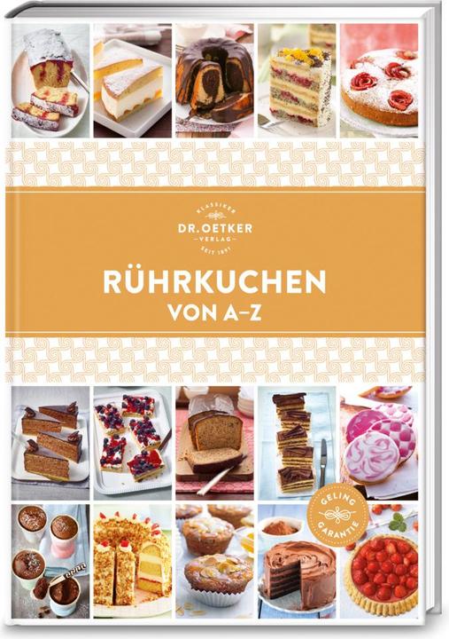 Produktbild Dr. Oetker Rührkuchen von A - Z (Deutsch, Dr. Oetker, 2018)
