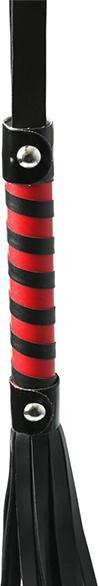 Produktbild Sportsheets Sex & Mischief Red & Black Stripe Flogger