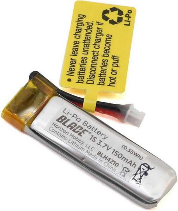 Actual product image Blade LiPo single cell 150 mAh 3.7 Volt ( 70 S) (3.70 V, 150 mAh)