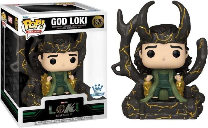 Actual product image Funko Pop Deluxe Loki God Loki Limited Edition