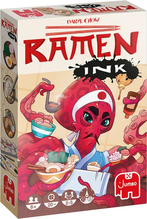 Immagine prodotto Jumbo Gioco d'azzardo per adulti e bambini Ramen Ink (Inglese, Olandese, Francese, Tedesco)
