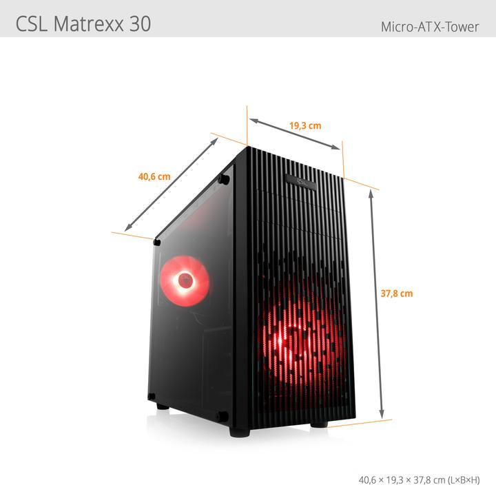 Produktbild CSL M10090 (AMD Ryzen 7 5700G, 16 GB, 1000 GB, AMD Radeon Graphics)