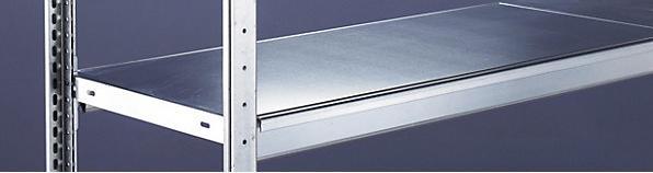 Produktbild Schulte Lagertechnik Weitspannregal, mit Stahlboden, Höhe 2500 mm