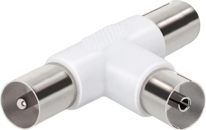Produktbild Ekon Coaxial antenna splitter with two male outputs (Antennenkabel)