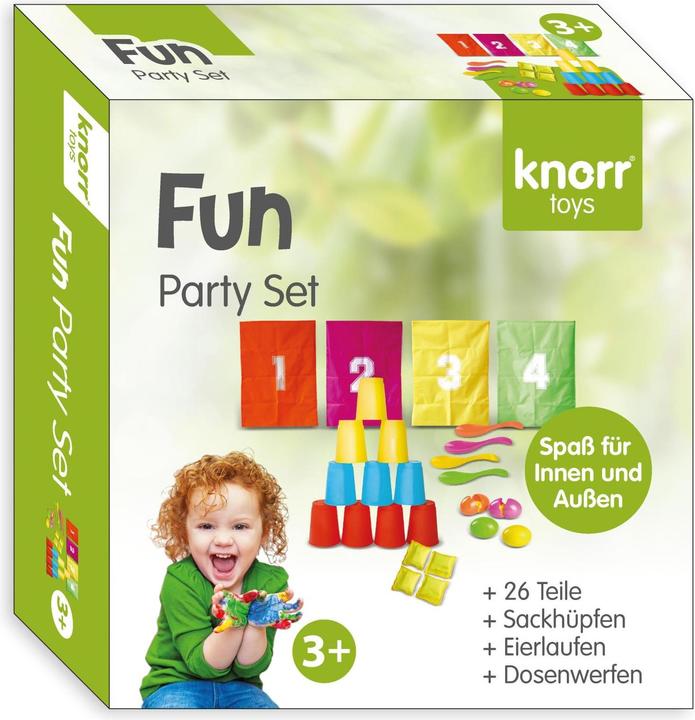 Produktbild Knorrtoys Party Set - "Fun"/32-tlg. (Deutsch)