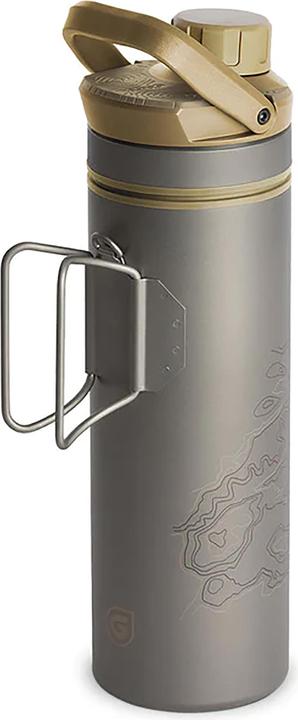 Image du produit Grayl Bouteille d'UltraPress Purifier Titanium Desert Tan (0.50 l)