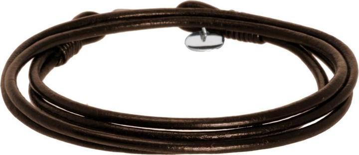 Image du produit Bijouteria Bracelet (17 cm, Cuir, Acier inoxydable)