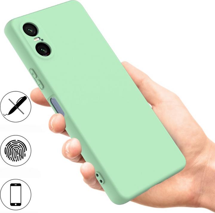 Actual product image Cover-Discount Sony Xperia 10 VI - Silicone rubber cover (Sony Xperia 10 VI)