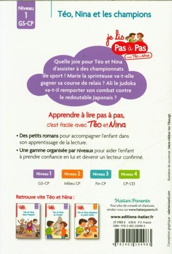 Produktbild Téo, Nina et les champions du monde : niveau 1, GS, CP (Französisch, Chavigny Isabelle, 2024)
