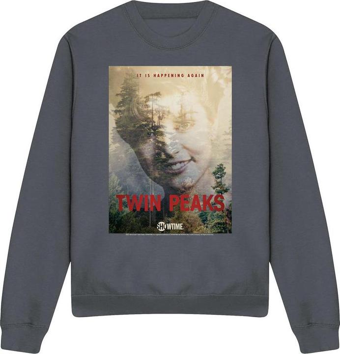 Actual product image Twin Peaks Unisex Adult Laura Palmer Sweatshirt (XL)