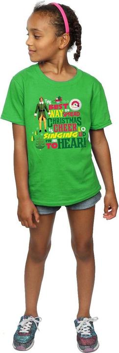 Immagine prodotto Elf Christmas Cheer Maglietta Ragazze (128)