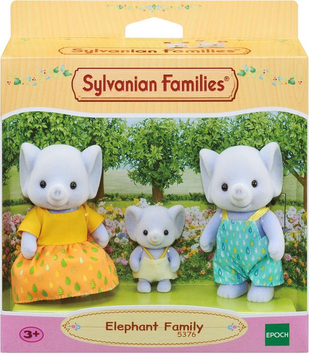 Image du produit Sylvanian Families Famille d'éléphants