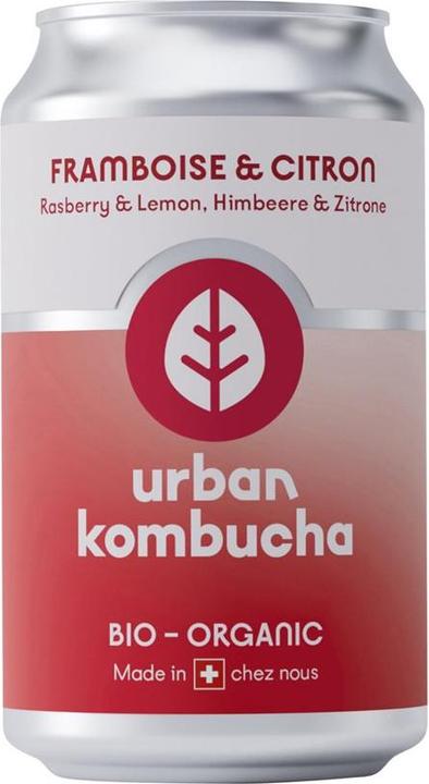 Urban Kombucha Himbeere & Zitrone (1 x 33 cl)