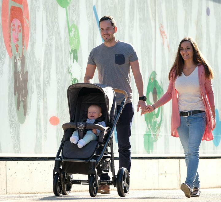 Produktbild Naturkind Kinderwagen Lux Evo mit HB Tulum