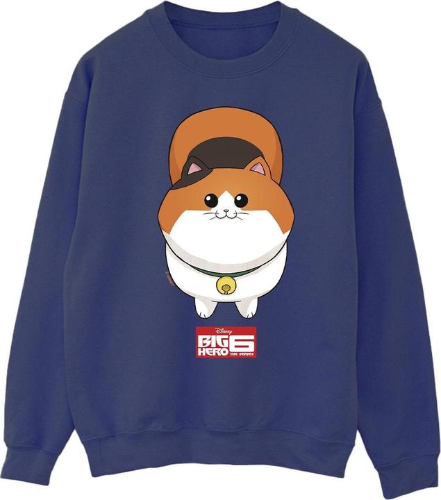 Immagine prodotto Disney Big Hero 6 Baymax Kitten Face Felpa Uomo (L)