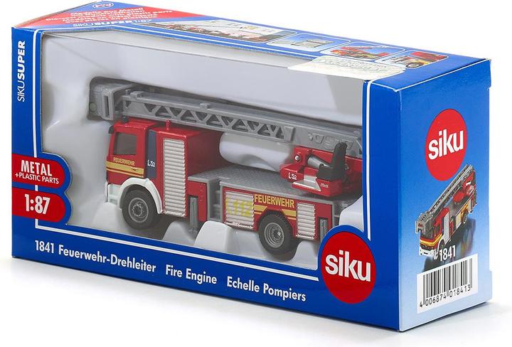 Produktbild Siku Feuerwehr Drehleiter