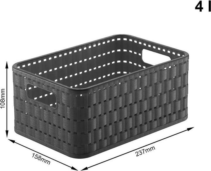 Image du produit Rotho Pays (1 x, 24 x 16 x 11 cm)