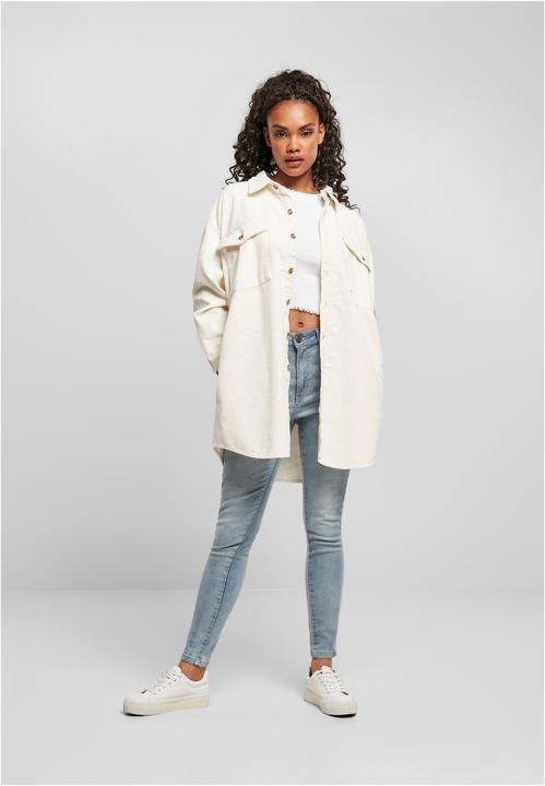 Produktbild Urban Classics Ladies Long Corduroy Overshirt (4XL)