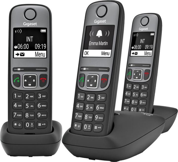 Produktbild Gigaset A705 TRIO ZWART