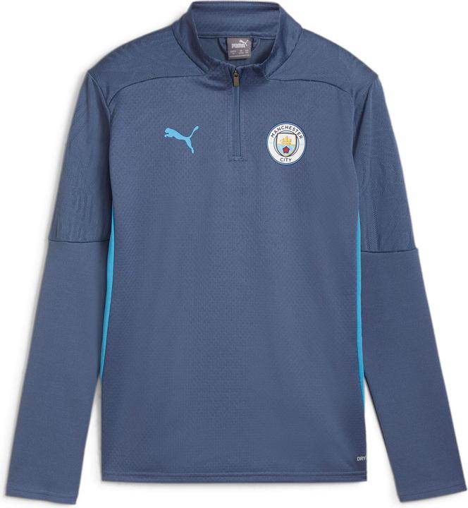 Puma MCFC Training 1/4 Zip Top Jr (152)