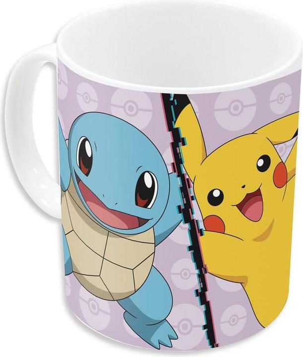 Immagine prodotto Konix Tazza Pokemon Glumanda, Bulbasaur, Schiggy, Pikachu 320 ml (320 ml, 1 x)