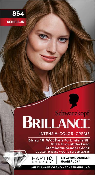 Schwarzkopf Brillance Intensiv-Color-Creme (864 Rehbraun)