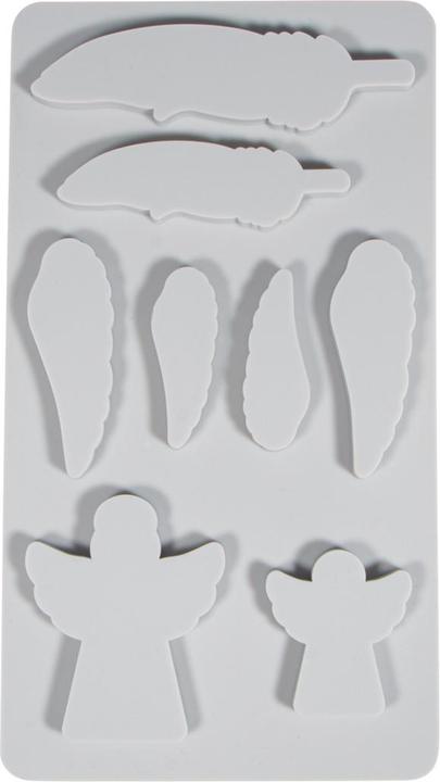 Actual product image Rayher Silicone casting mould "Angel & wings"