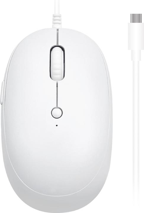 Actual product image Macally Elegant USB-C mouse (Cable)