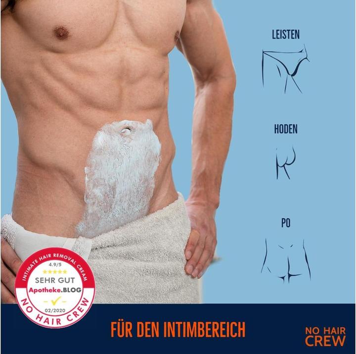 Actual product image No Hair Crew Intimate (100 ml, 1 x, 135 g)