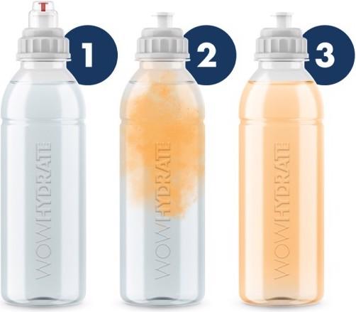 Actual product image Wow Hydrate Electrolyte Water (12 x 500ml) (Lemon, 12 x)